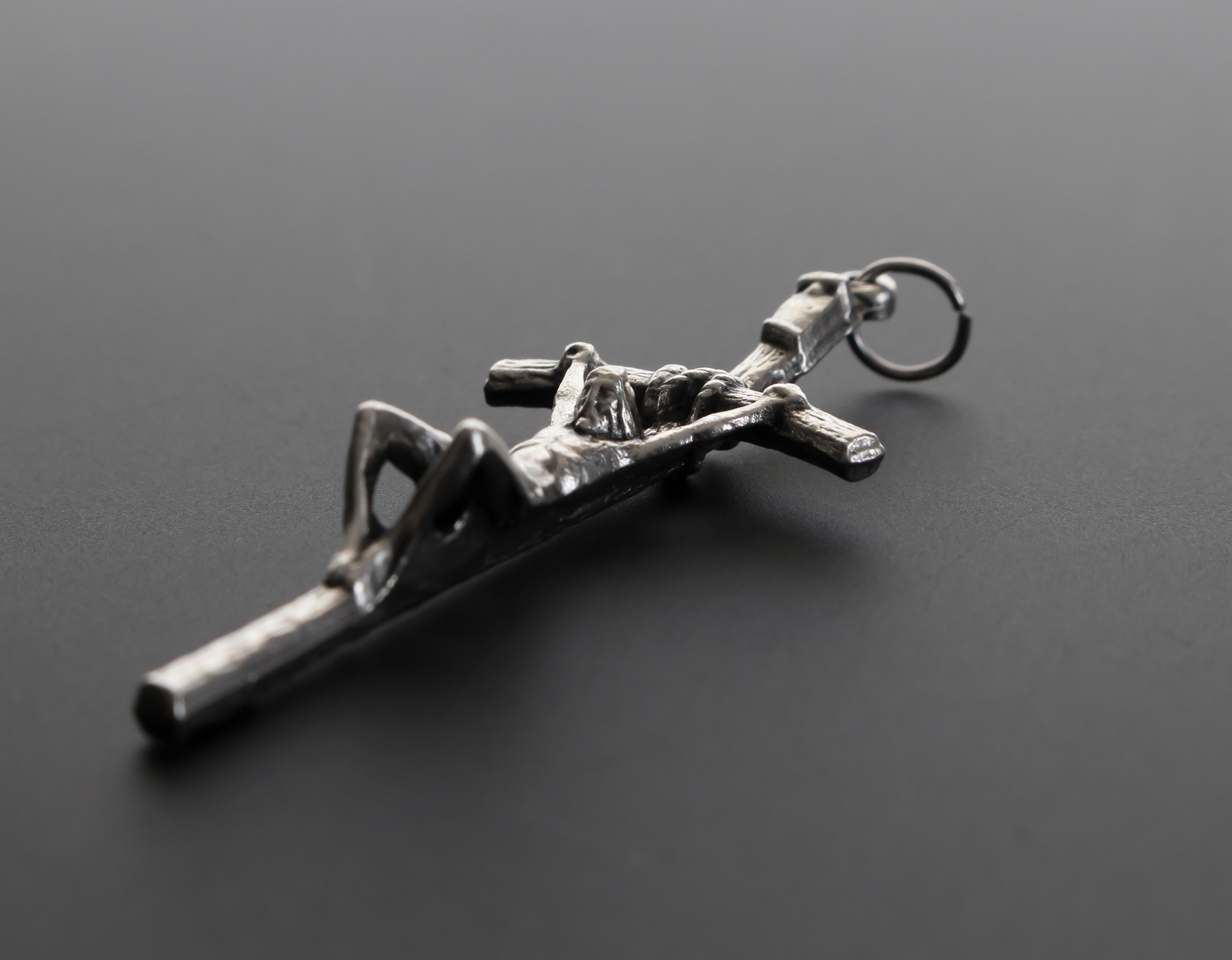 Italian Papal Crucifix Pendant of Pope Saint John Paul II - Manzu's ...