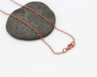 ⭐ 極美品 ✨K18ゴールド チェーンネックレス ロブスタークラスプ フィガロチェーンネックレス 18インチ ロブスタークロウクラスプ付き