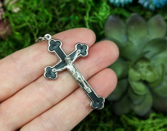 Cloverleaf Budded Crucifix Cross With 
