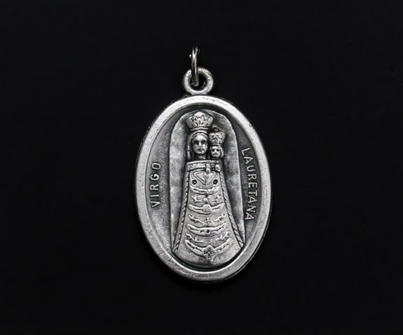 Our Lady of Loreto Medal - Virgo Lauretana Patroness of Aviators, Air Travelers, and the Air Force