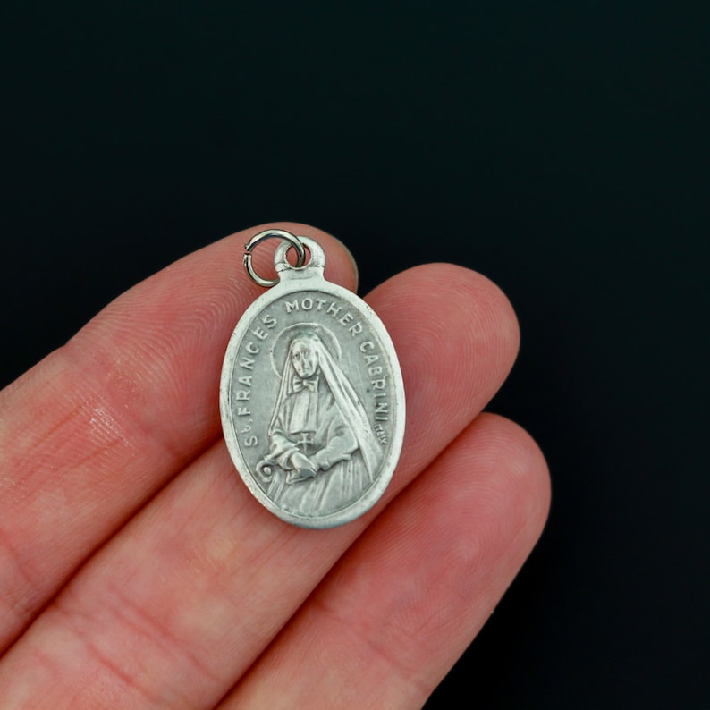Saint Frances Xavier Cabrini Medal - Patron Saint of Immigrants - Made ...