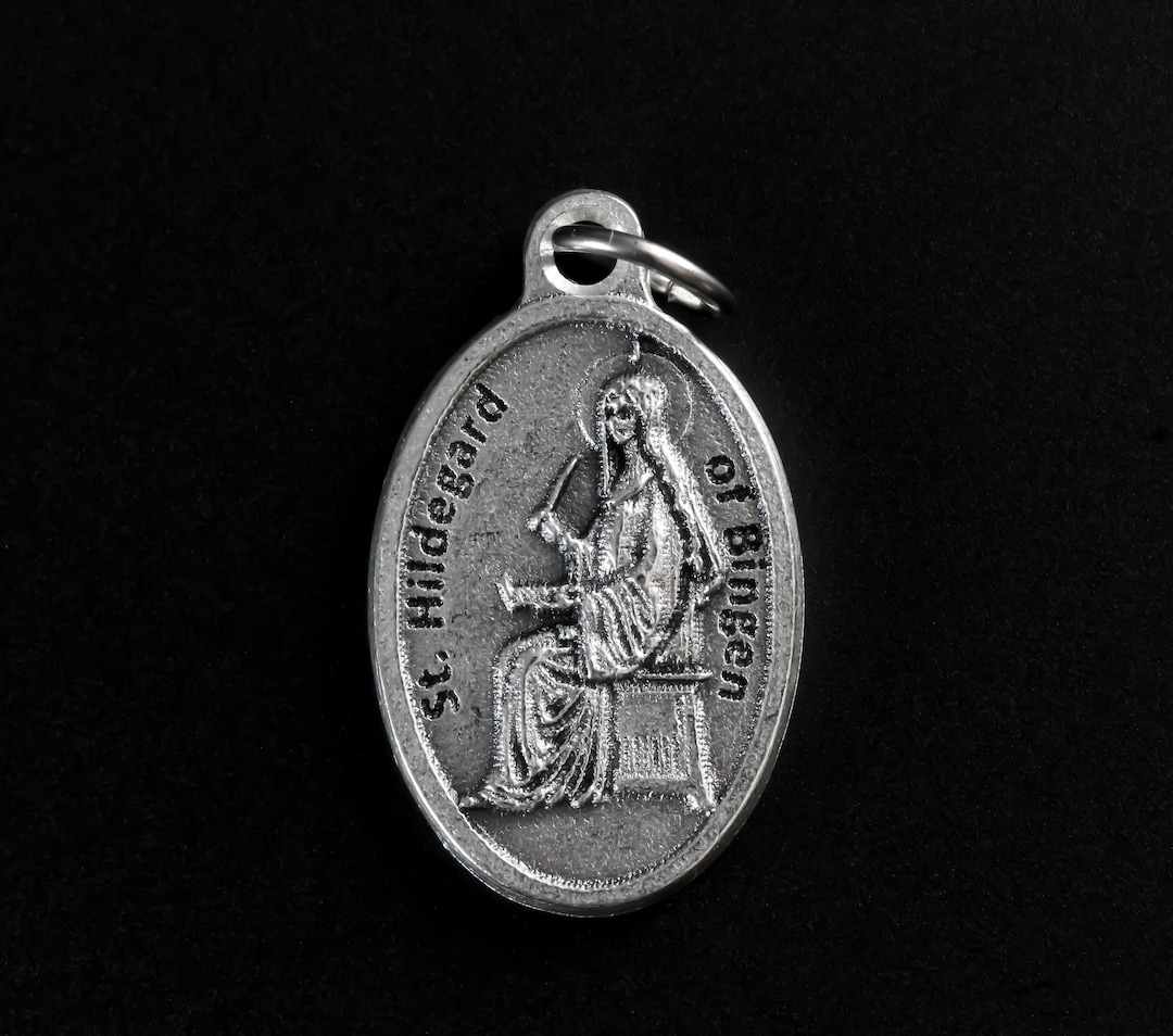 Saint Hildegard of Bingen Medal - Patron of Musicians and Writers ...
