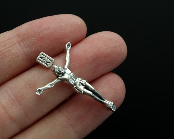Corpus for Crucifix - 1" Long Body of Christ DIY Religious Craft Project - Made in Italy