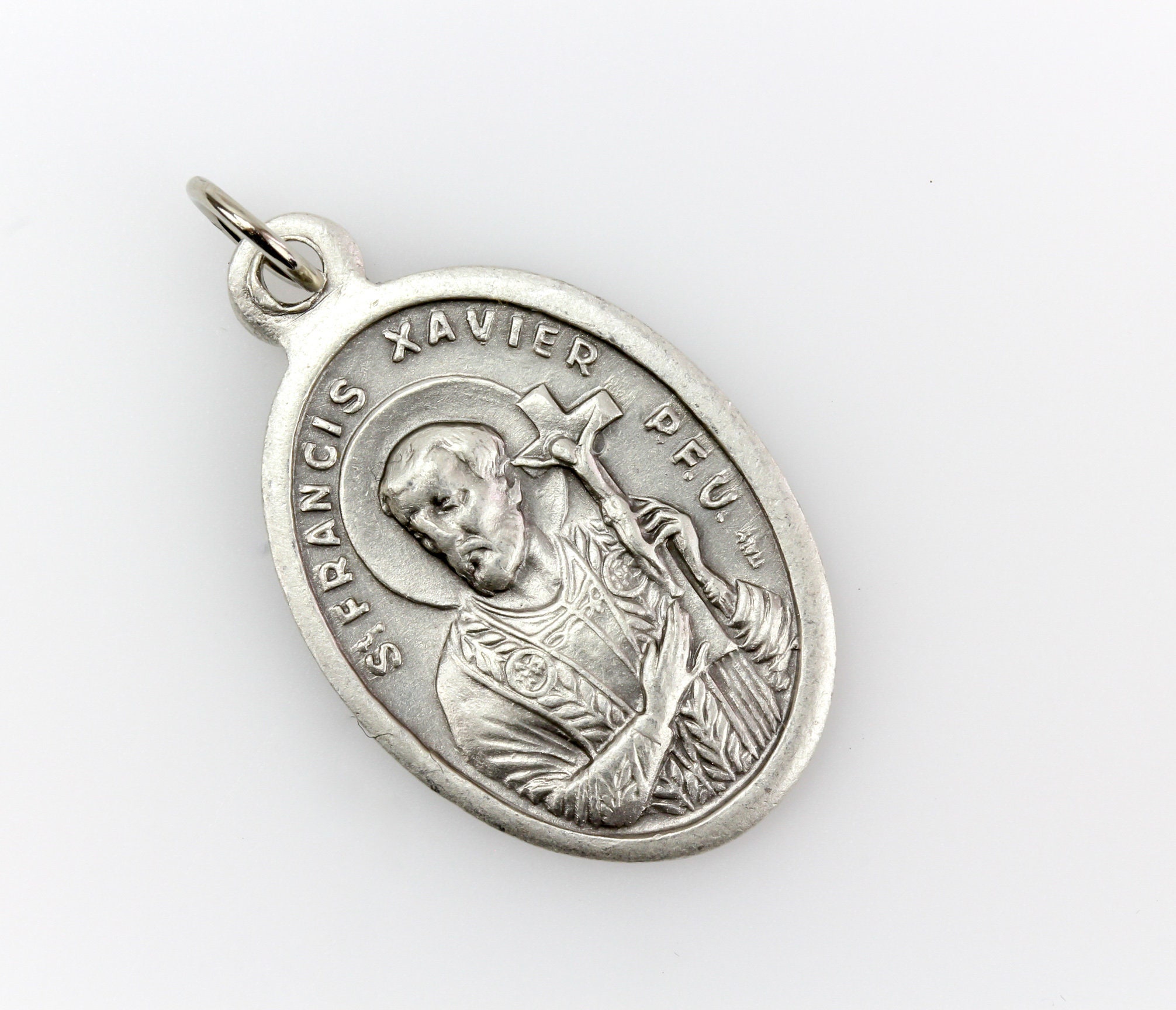 St Francis Xavier Pray for Us Medal - Patron Saint of Missionaries ...
