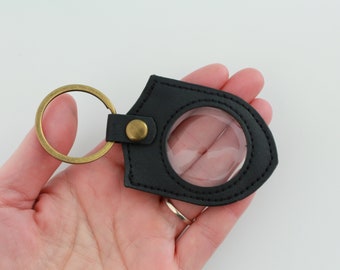 Pocket Token Holder with Split Key Ring Attached - Fits Coins or Tokens up to 31.75mm in diameter
