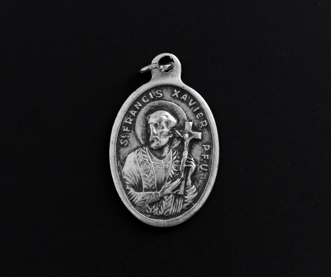 St Francis Xavier Pray for Us Medal - Patron Saint of Missionaries ...