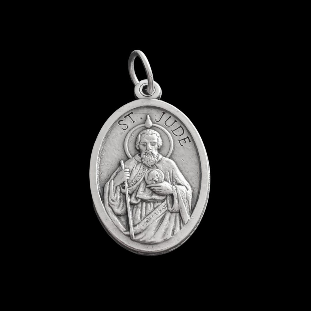 Saint Jude Religious Prayer Medal - Patron Saint of Lost Causes - Made ...