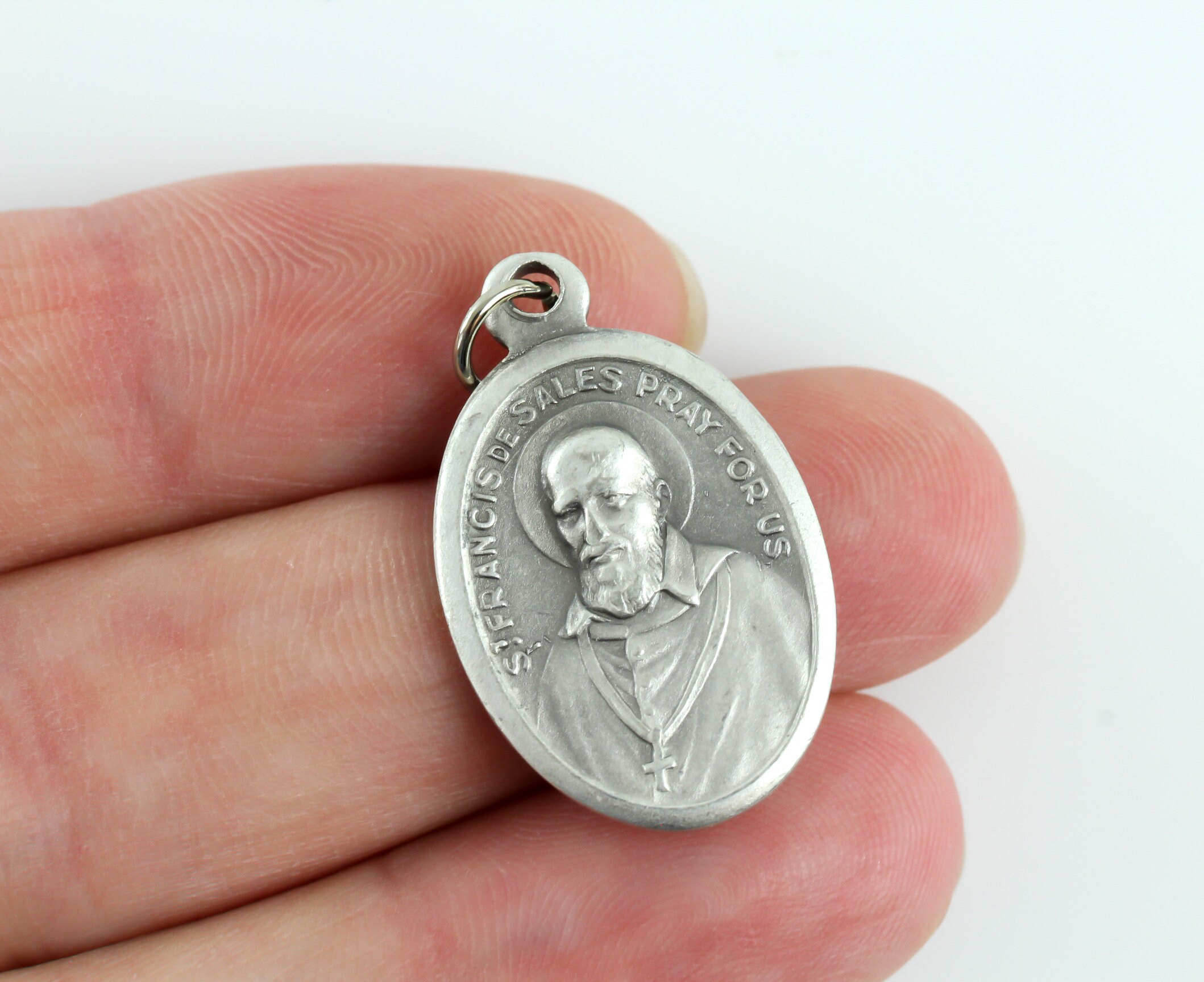 Saint Francis De Sales Medal - Catholic Patron Saint of the Deaf - St ...