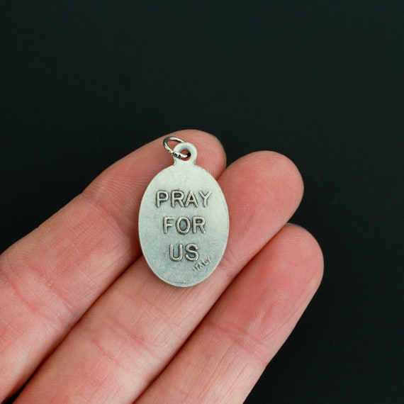 Saint Sebastian Pray For Us Medal - Patron of endurance, athletes, doctors, soldiers, and a holy death