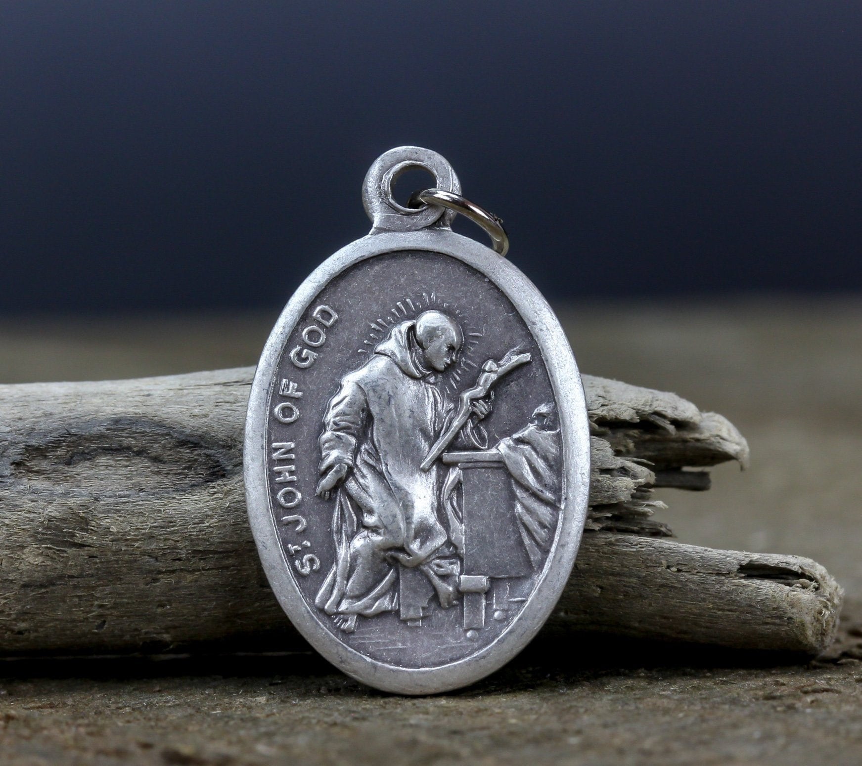 Saint John of God Medal - Patron of Heart Disease, Nurses, Alcoholism ...