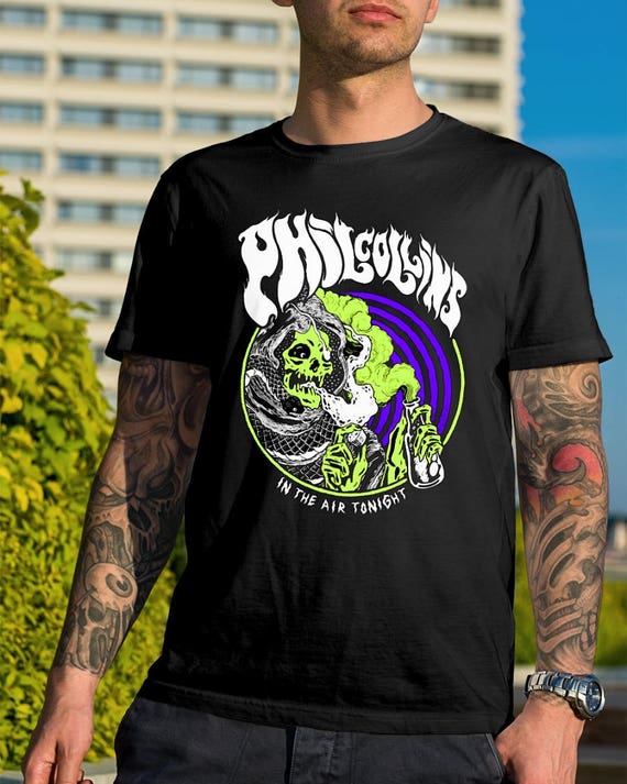 Phil Collins Metal T-Shirt | Etsy
