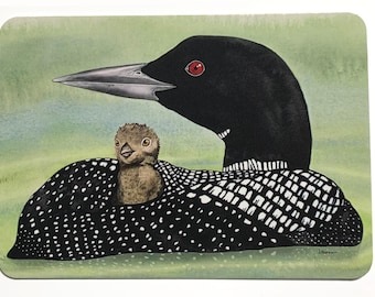 NEW! Loon & Chick Playing Card Deck
