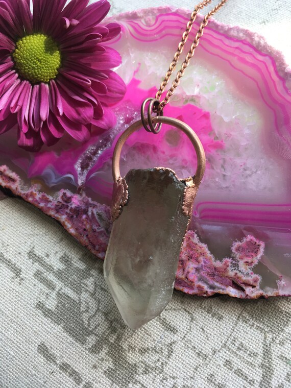 Electroform Brazilian Quartz Talisman