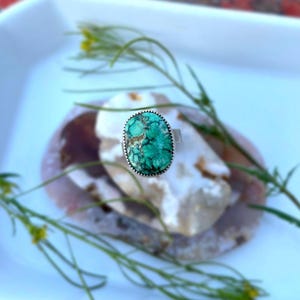 Bold // Statement ring // Variscite