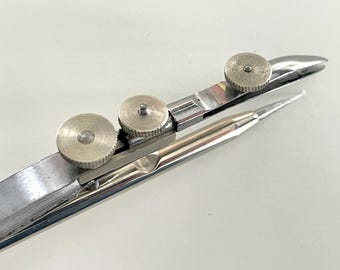 Vintage E.O. RICHTER 4-1/2” Drop Bow Pen drafting drawing
