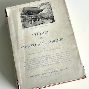 RARE Studies in Shinto and Shrines 1957 Ponsonby-fane Out of Print - Etsy