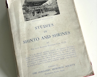 RARE Studies in Shinto and Shrines 1957 Ponsonby-Fane Out of Print