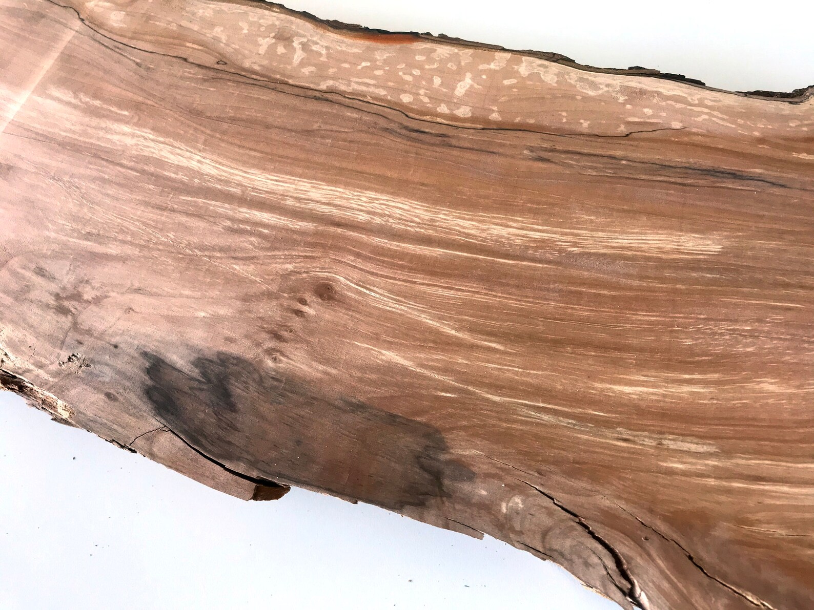 Small Spalted Crab Apple Slab Wood for Your Project Small Etsy