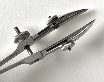 Pluma de dibujo técnico Richter alemana vintage para ferrocarriles