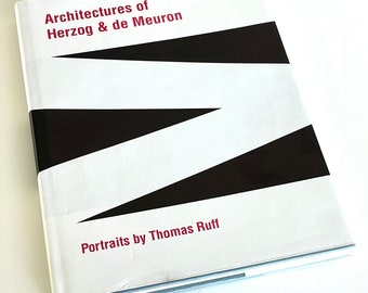 RARE Architectures of Herzog & de Meuron 1995 Hardcover NEAR FINE