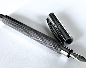 Faber Castell - Osmia 73 - Fountain Pen - Burgundy Red - Etsy