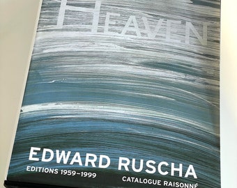 RUSCHA two volume FIRST EDITION catalogue raisonneé 1959-1999 Out of Print