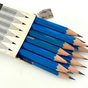 Full Box Vintage STAEDTLER MARS LUMGRAPH 5H drawing pencils No. 100