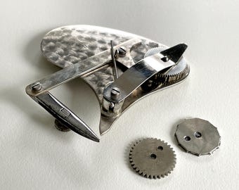 Pluma estilográfica Alda vintage con rueda de puntos para dibujo técnico y arquitectura.