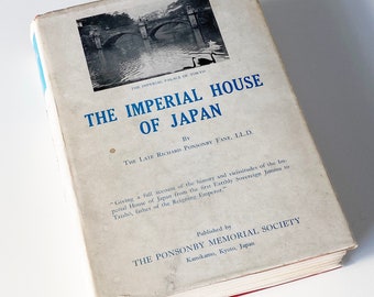 The Imperial House of Japan FIRST EDITION 1959 Ponsonby-Fane Out of Print