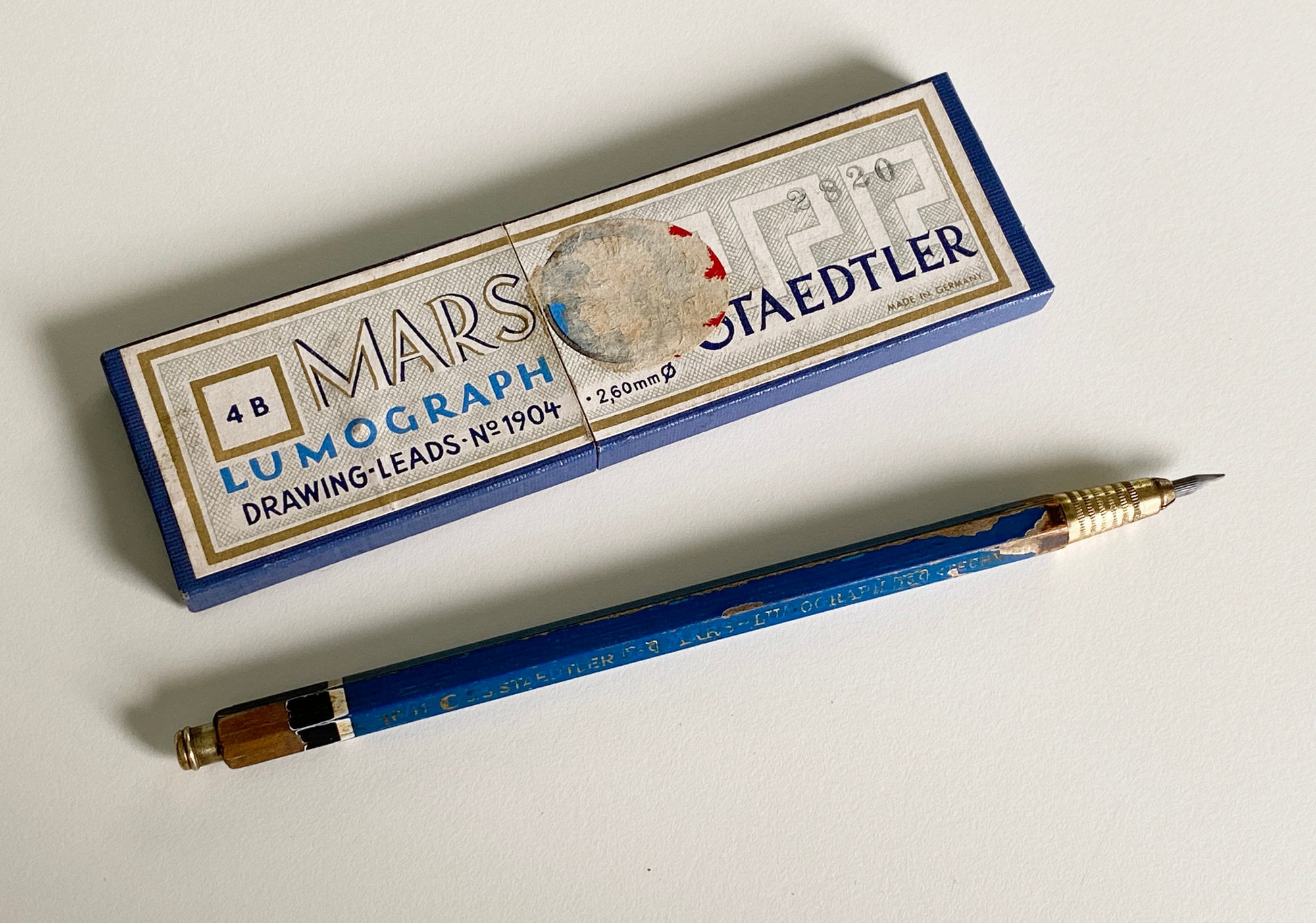 Vintage VERY RARE 1980's Staedtler Kombi Mechanical Pen & Leads EXCELLENT