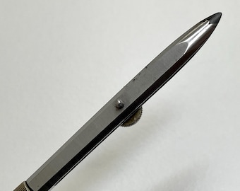 Bolígrafo rayador Paragon K&E vintage de los años 50, punta roja de 5-1/2", para dibujo y dibujo, Keuffel Esser