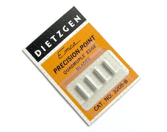 ¡NUEVO! Cuchillas vintage para portaminas DIETZGEN EMCA Pierce Kroy
