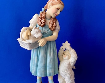 Department 56 Snowbabies Wizard of Oz Guest Collection: Dorothy and Toto 1998