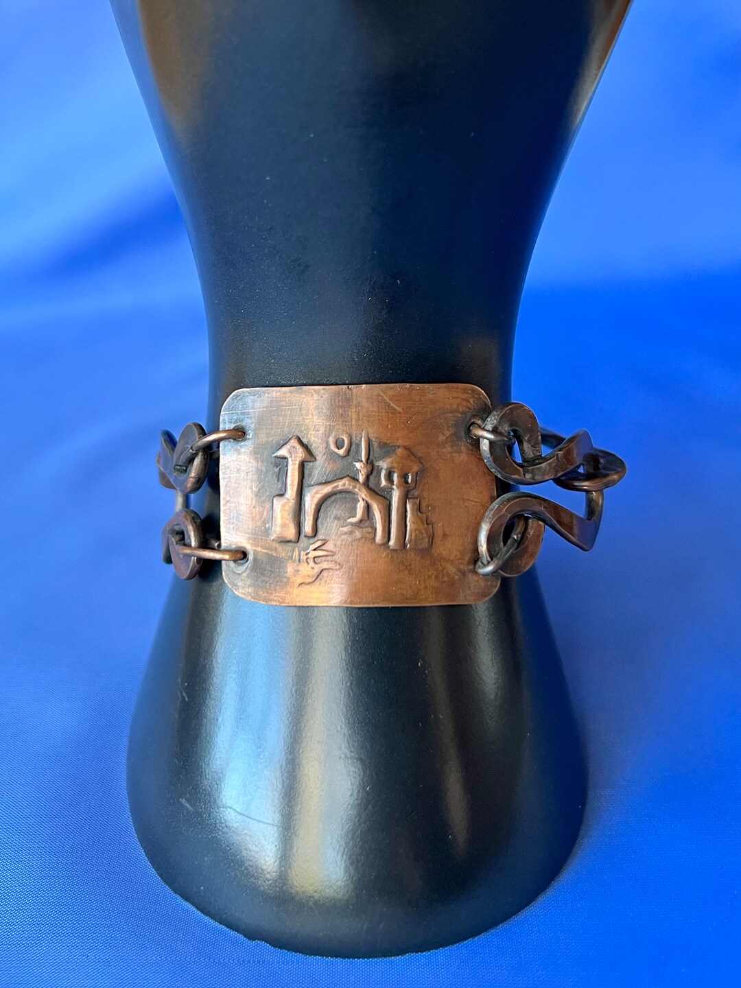Vintage Copper Bracelet Primitive Style Copper Bracelet Etsy