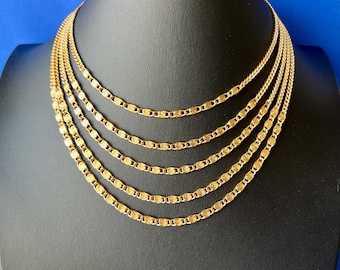 Vintage Monet Multi-Layered Chain Necklace