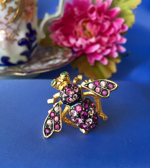 Joan Rivers Signed Vintage Midnight Garden Enamel