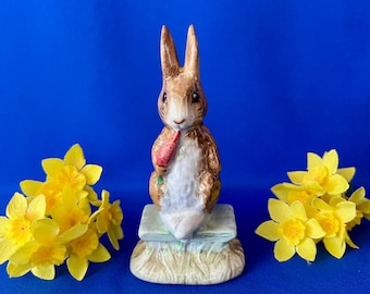 Vintage Beatrix Potter "Fierce Bad Rabbit" Figurine Beswick 1977 BP3b 4.5"