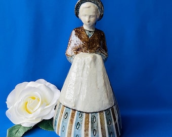 Retired Bing and Grondahl (B&G) Figurine Lady in National Costume #7205 9.5"