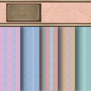 18 Shabby Chic Seamless Fairytale Designs | Great for Textures, Sublimations, Graphics, Digital Papers, Backgrounds & More!