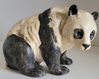 Vintage Ceramic Panda Bear Figurine UCTCI