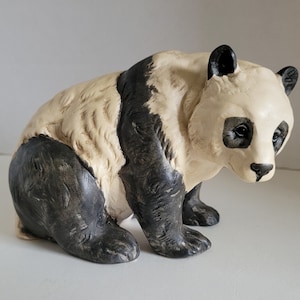 Vintage Ceramic Panda Bear Figurine UCTCI
