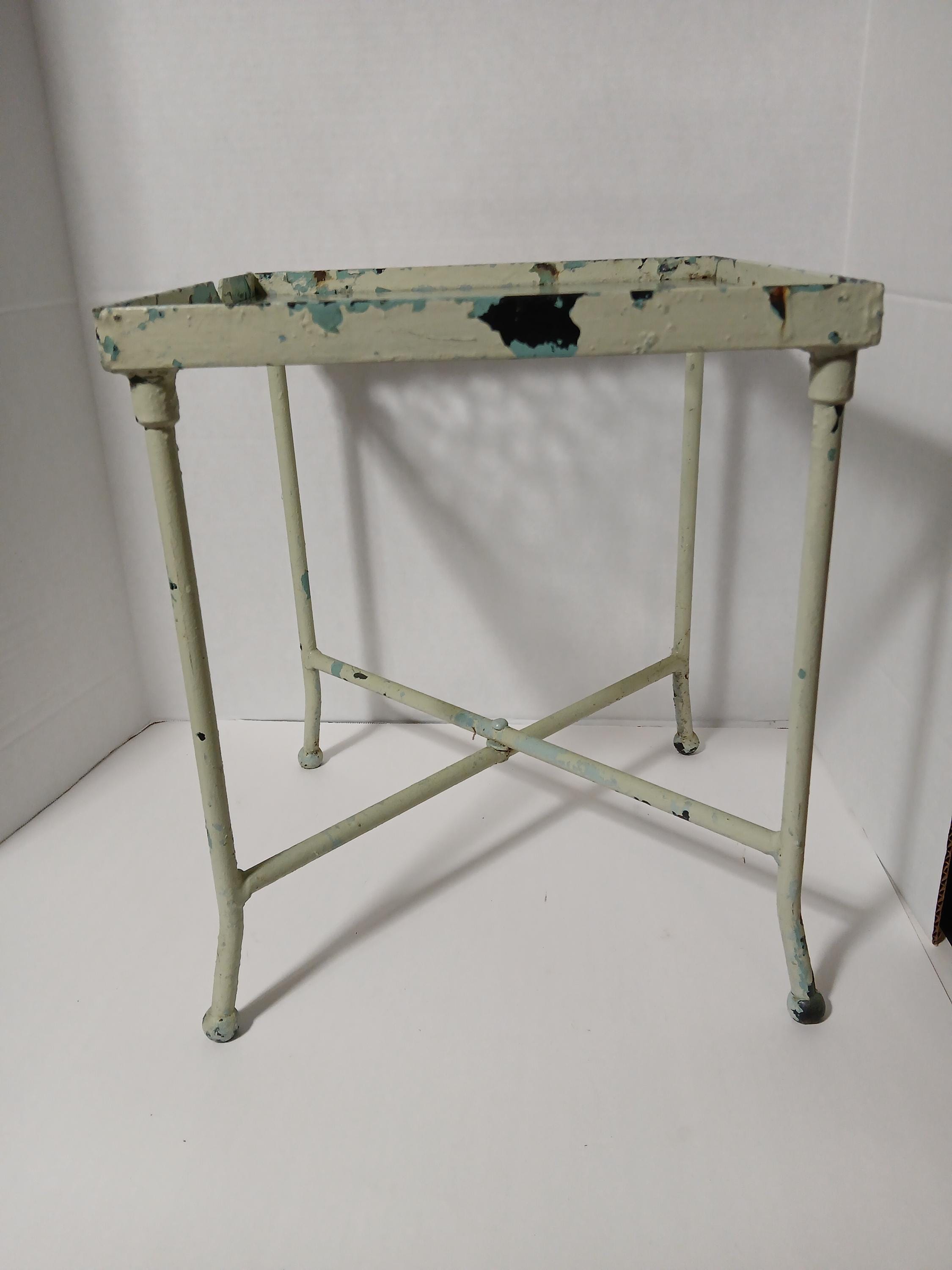 Vintage metal folding table - Etsy 日本