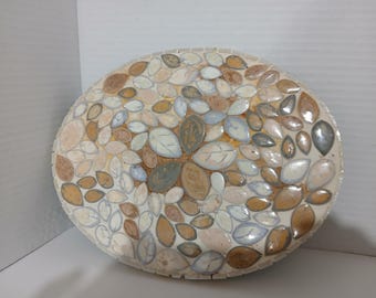 Vintage MCM 1960s Mosaic Tile Trivet