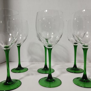 Vintage Square Wine Glasses - Etsy