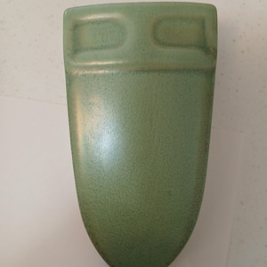 Haeger Grön Keramik Väggficka MCM Mid Century Modern