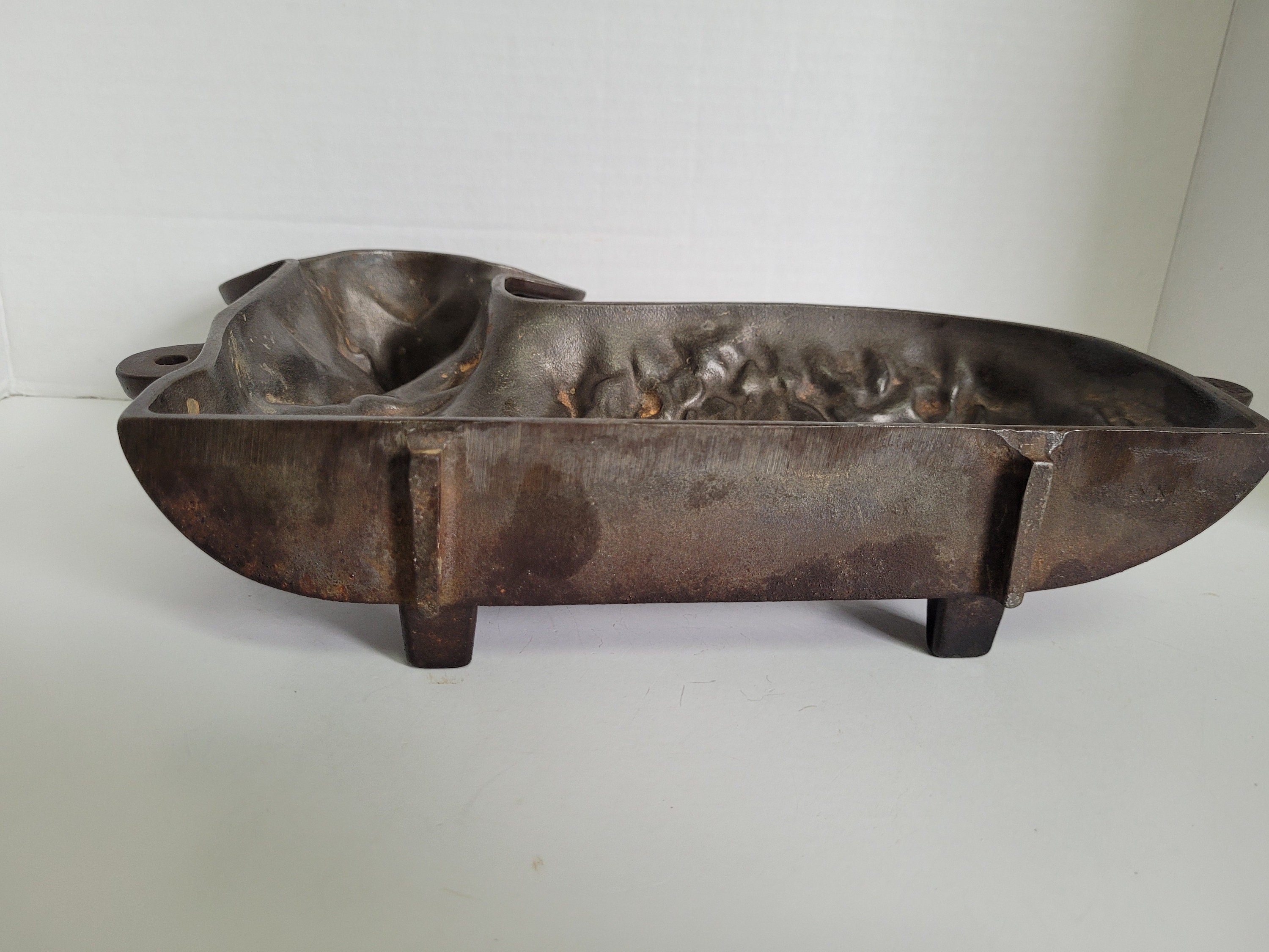 Vintage Iron Lamb Cake Mold Etsy