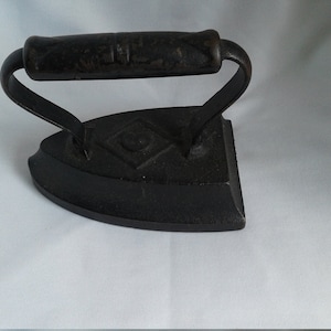 Vintage Solid Iron For Clothes  #6 Sad Iron