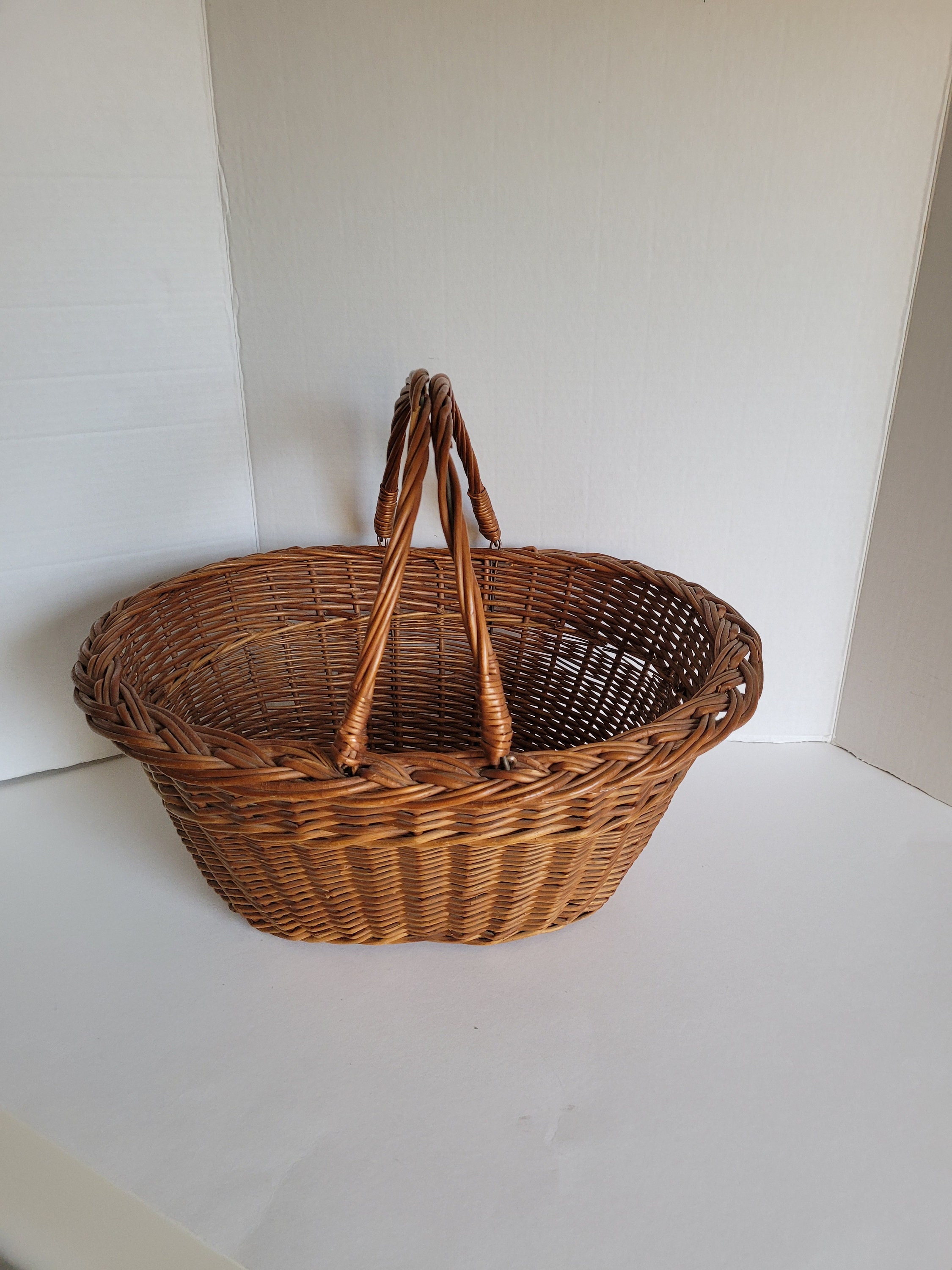 French Market Basket – Notary Ceramics