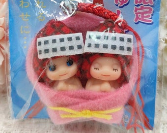 Kewpie Doll,QP Tokyo Tower Happiness Costume Doll Charm Keychain,Kewpie Charm,Charm Bag,Phone Charm Strap