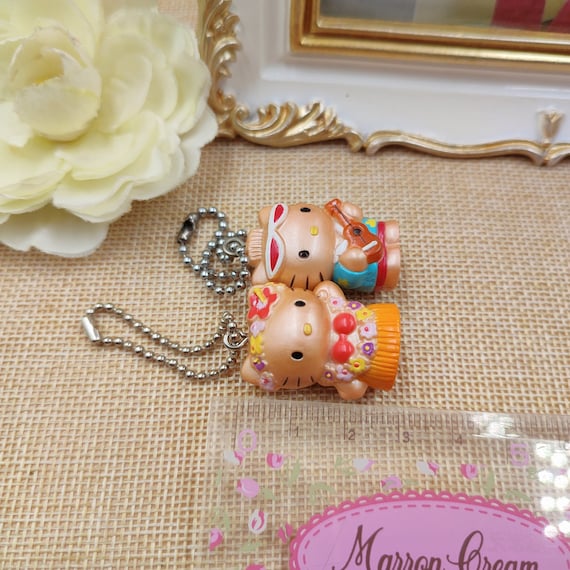 Vintage Sanrio Hello Kitty & Dear Daniel HAWAII Figure Charm Vintage Sanrio Hello Kitty & Dear Daniel HAWAII Figure Charm